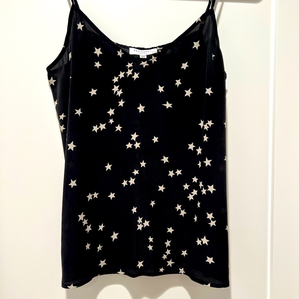 Silk tank top